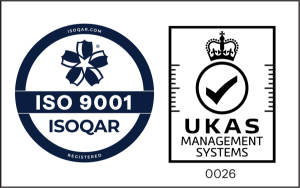 Comet Clinical is ISO 9001 certified by ISOQAR (UKAS accredited)